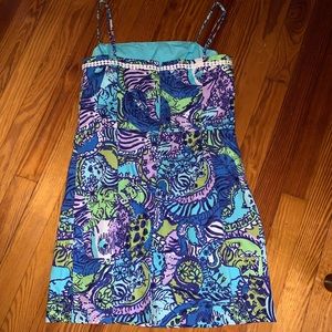 Lilly Pulitzer dress with built in shorts!